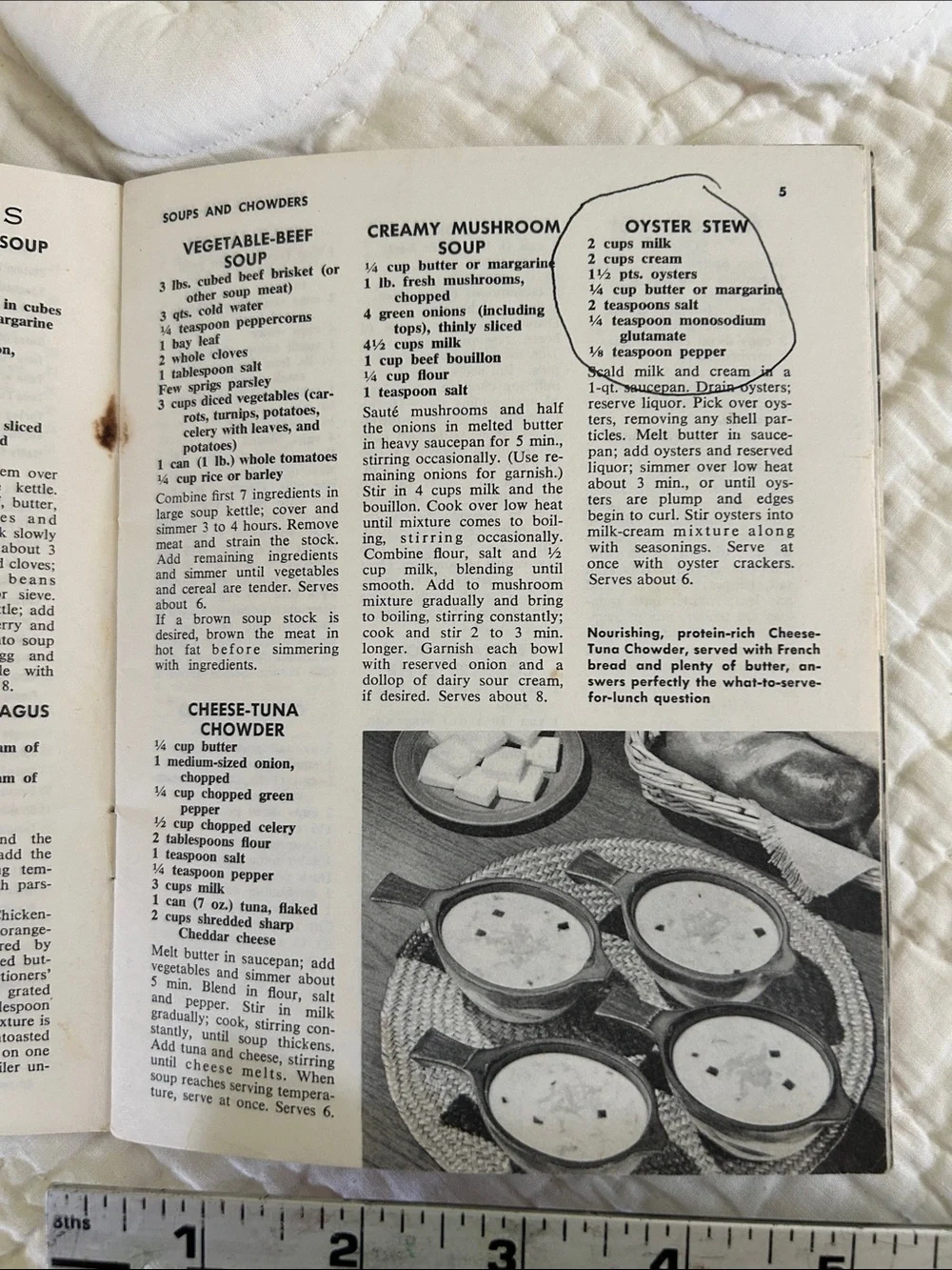 The American Family Cookbook - Vintage Recipe Book (Red, Brown) 1965